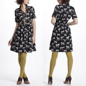Anthropologie Hilda Shirtdress (Zebra) - 8